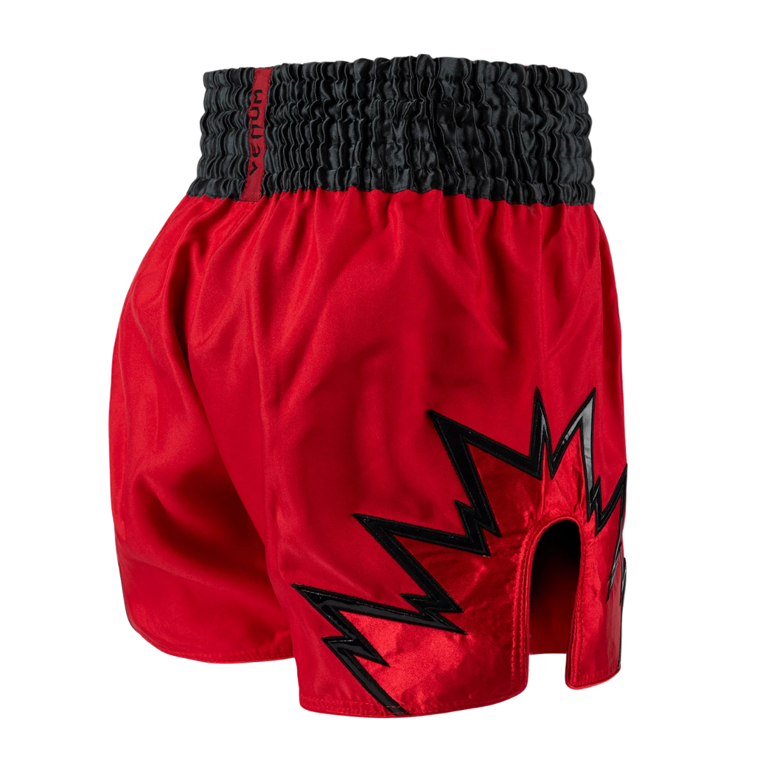 Venum Spodenki Muay Thai Inferno Czerwono-Czarne