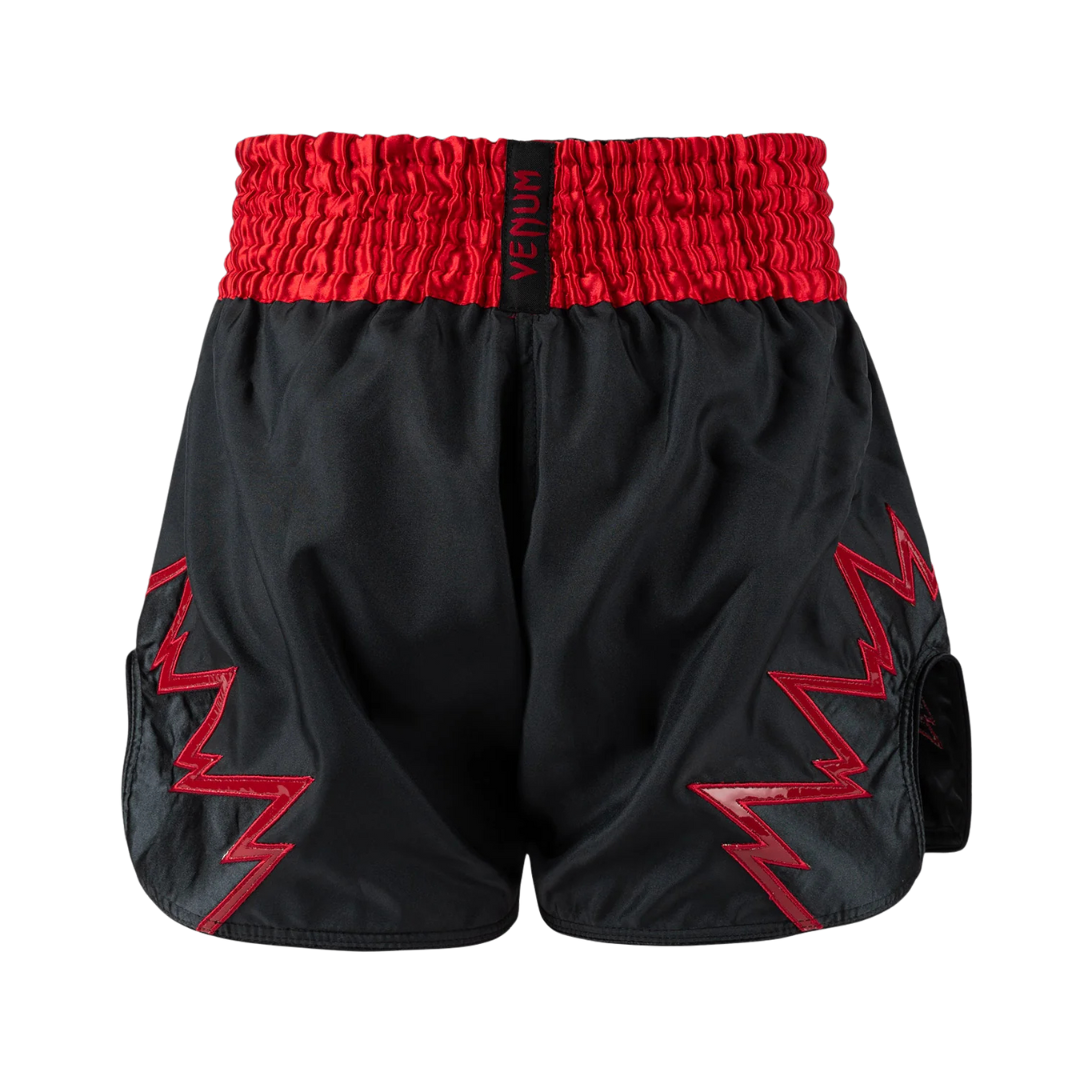 Venum Spodenki Muay Thai Inferno Czarno-Czerwone
