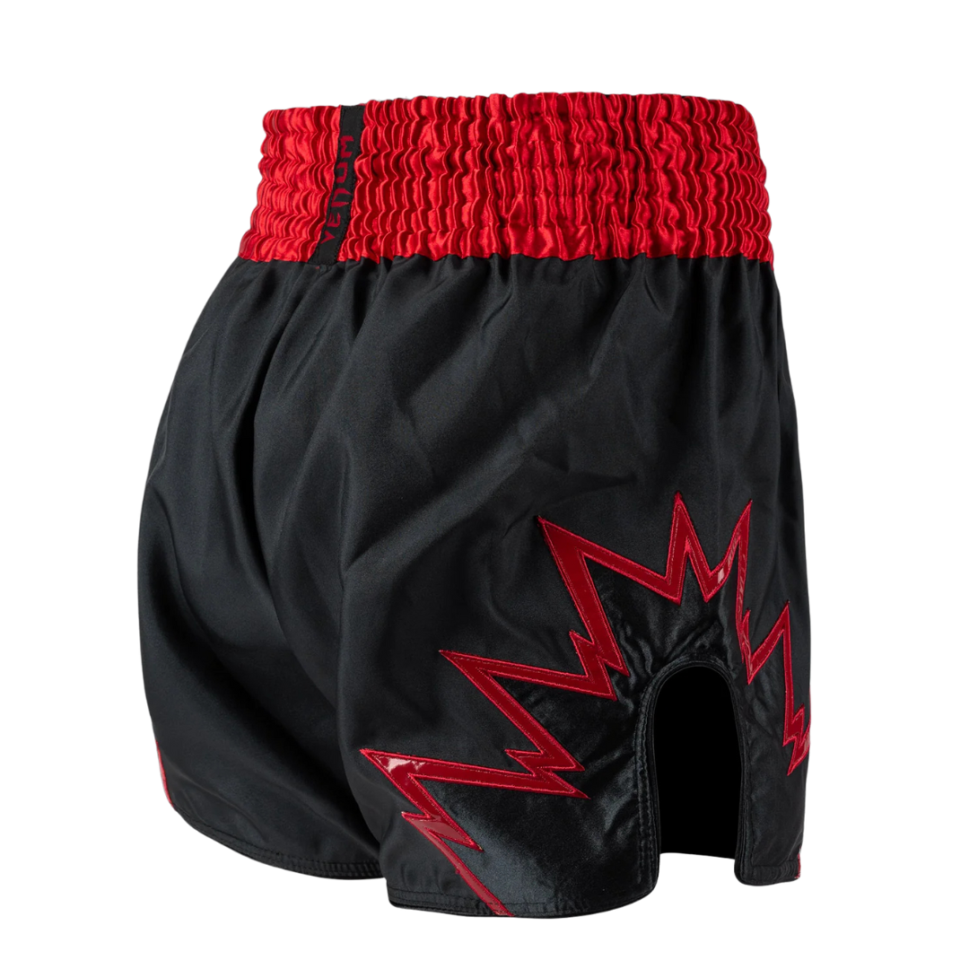 Venum Spodenki Muay Thai Inferno Czarno-Czerwone