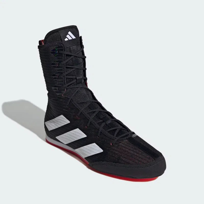 Adidas Buty Bokserskie Box Hog 4 Czarno-Białe