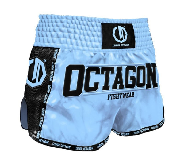 Octagon Spodenki Muay Thai Legion Future Premium Błękitne