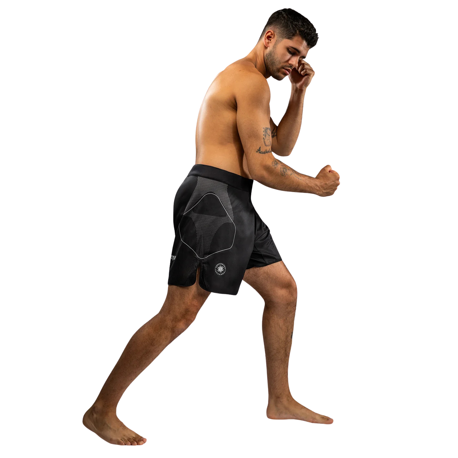 Venum Spodenki MMA Nexus Czarne/Srebrne