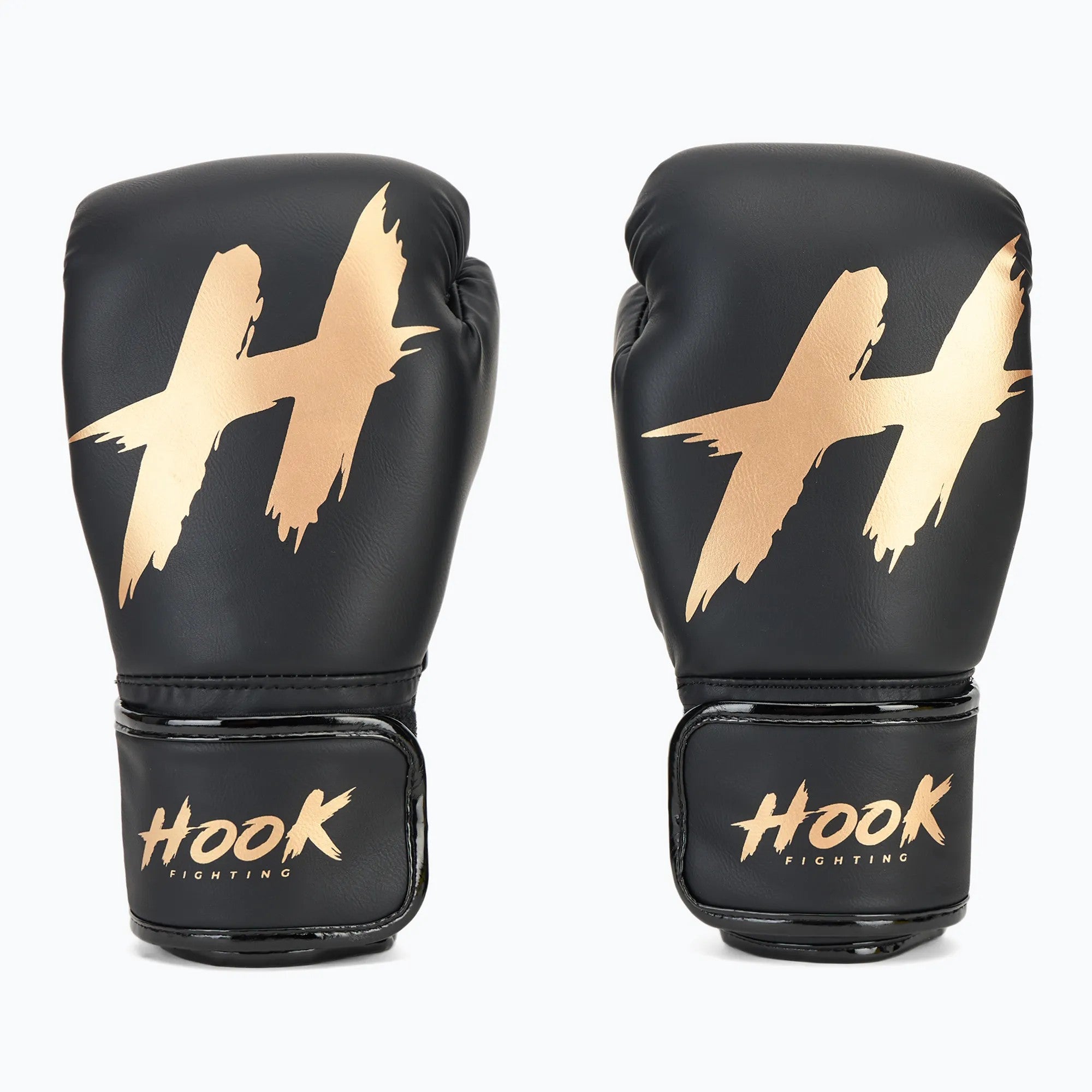 HOOK FIGHTING Rękawice Bokserskie Ready To Spar Czarne/Złote