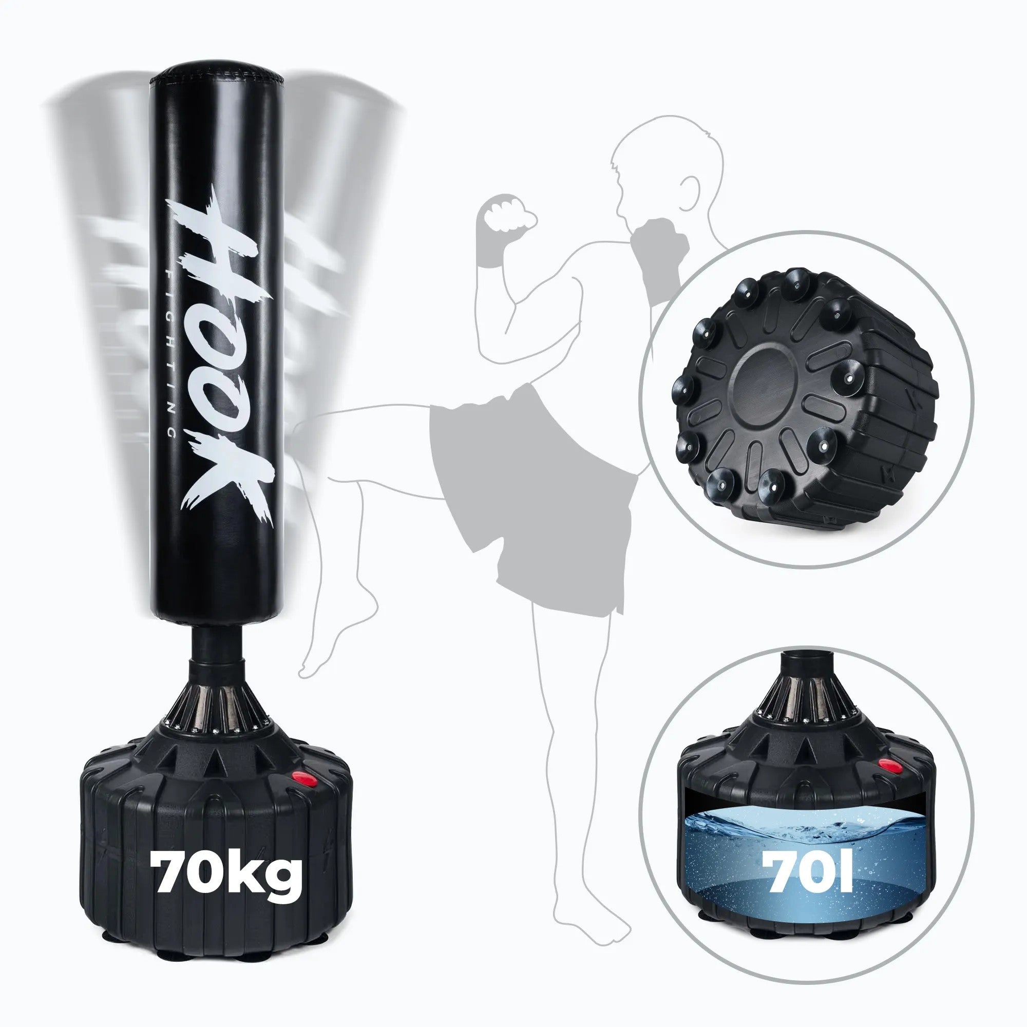 HOOK FIGHTING Worek Bokserski 180 cm