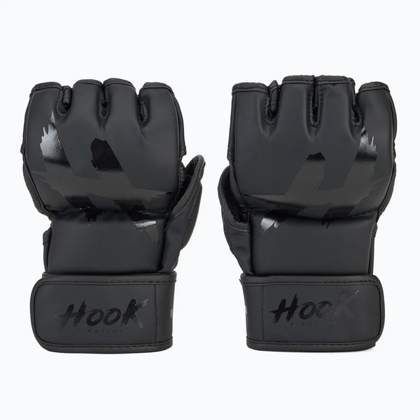 HOOK FIGHTING Rękawice do MMA Ready To Fight Czarne 4oz