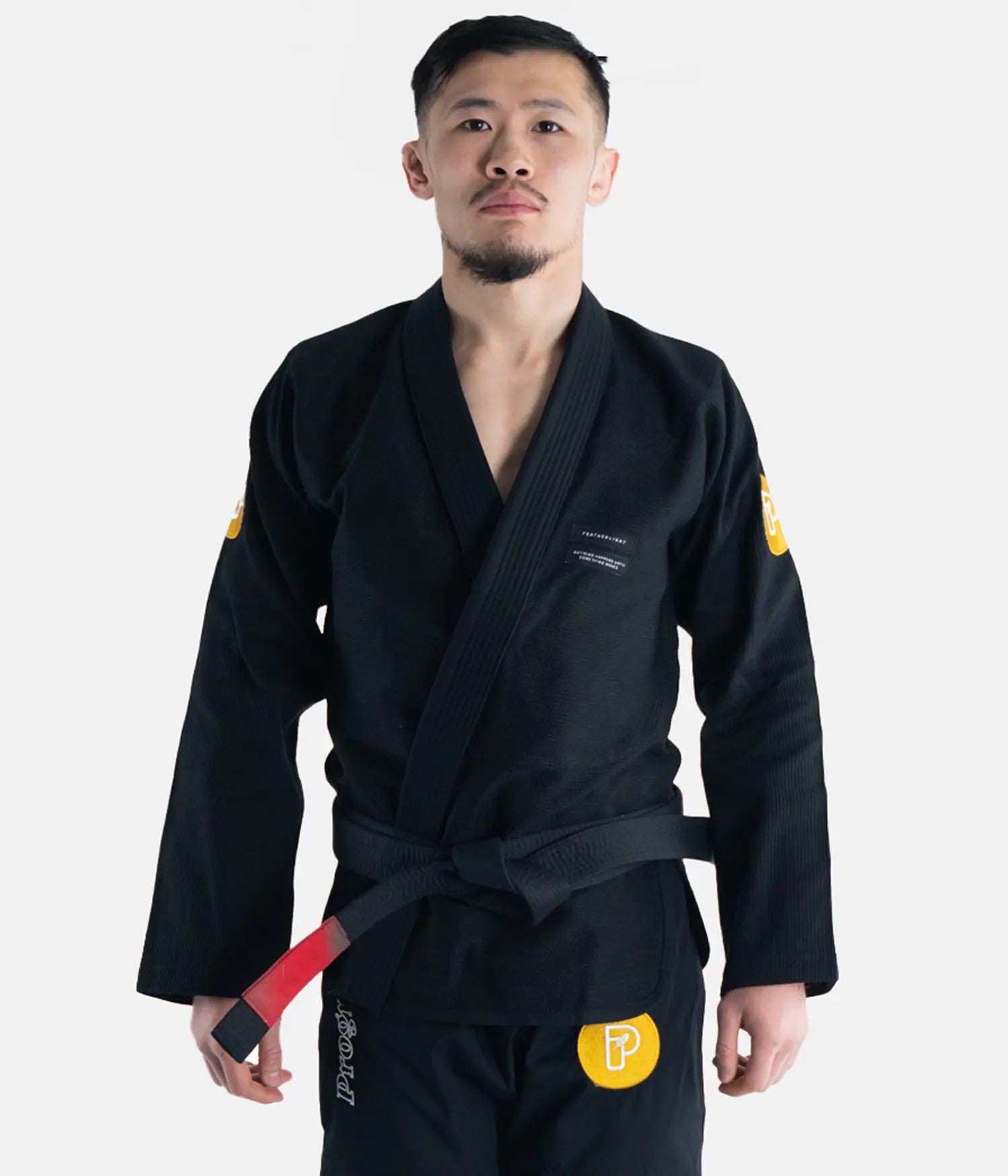 Progress Kimono/Gi BJJ Męskie Featherlight Lightweight Competition Czarne