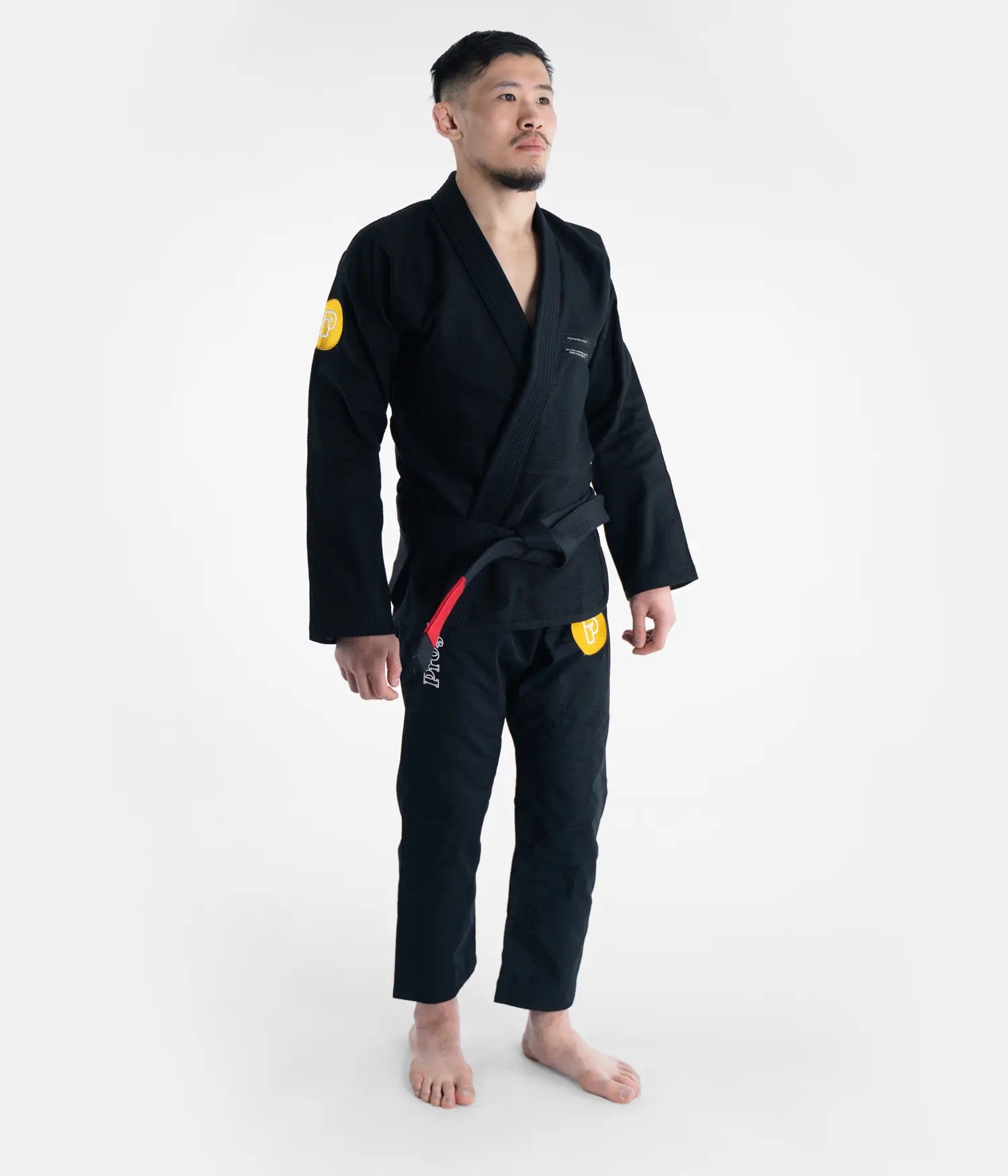 Progress Kimono/Gi BJJ Męskie Featherlight Lightweight Competition Czarne