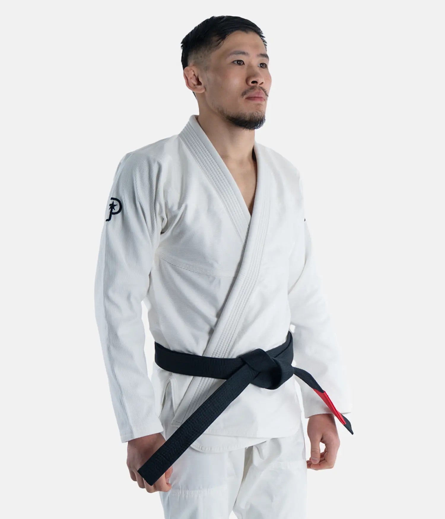 Progress Kimono/Gi BJJ Męskie The Academy Białe + biały pas w komplecie