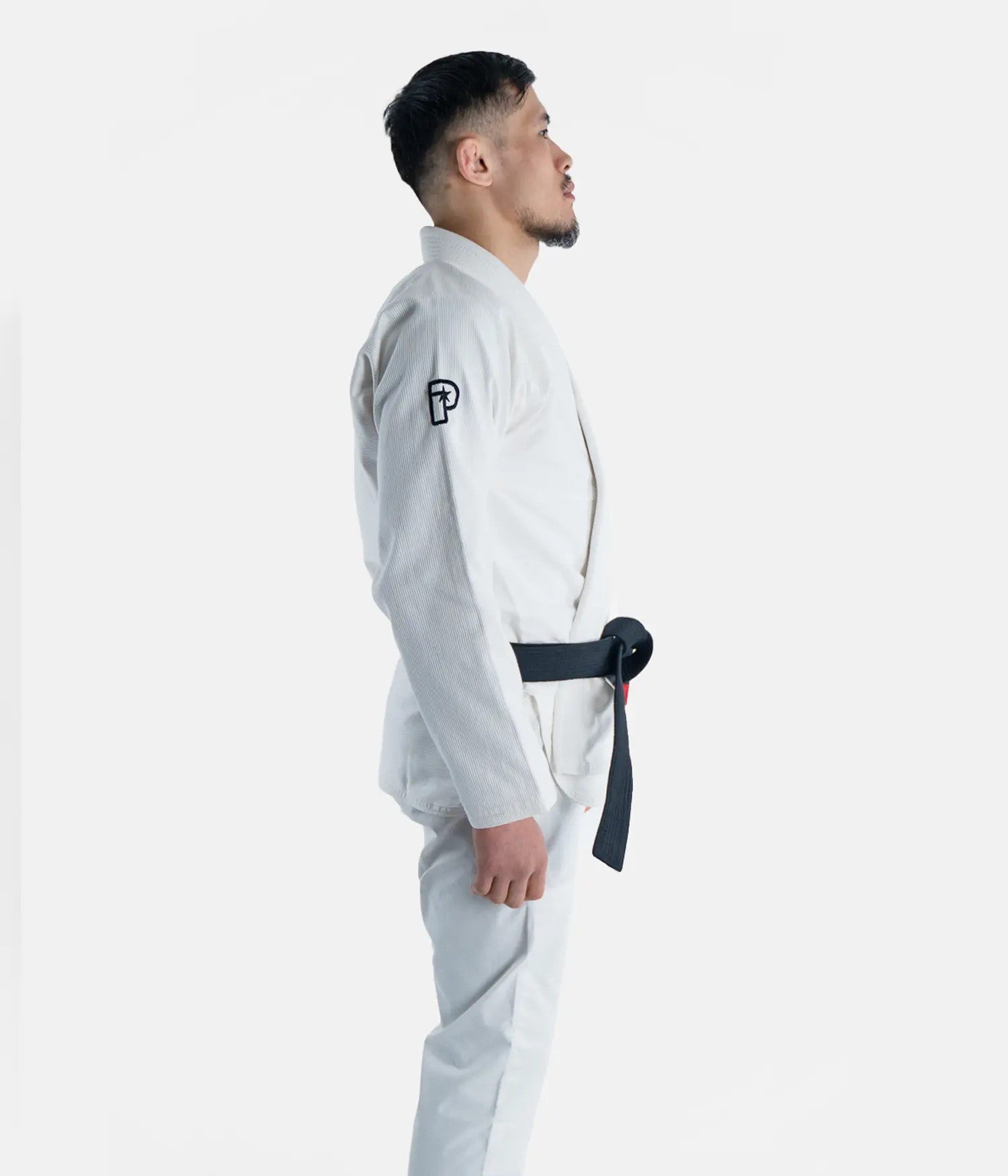 Progress Kimono/Gi BJJ Męskie The Academy Białe + biały pas w komplecie