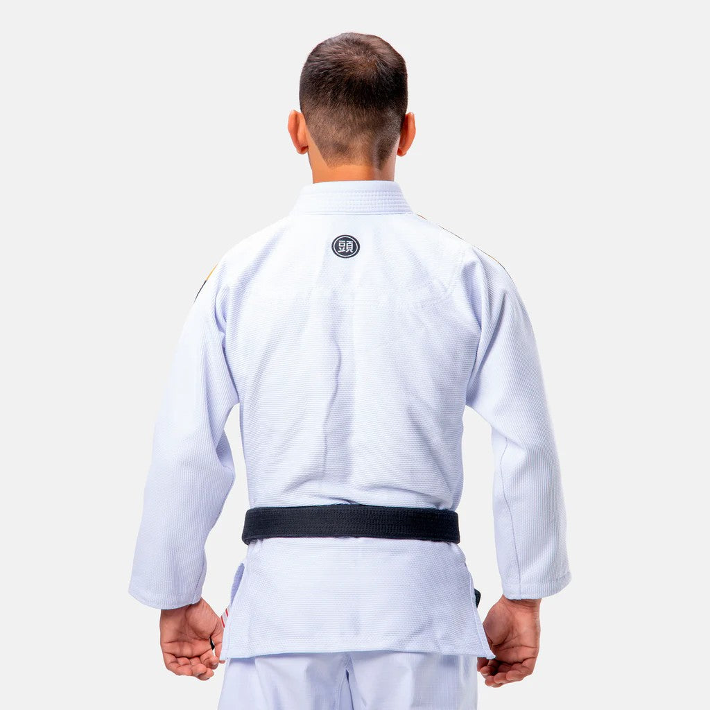 Atama Kimono/Gi Męskie BJJ Ultra Light Sunset Białe
