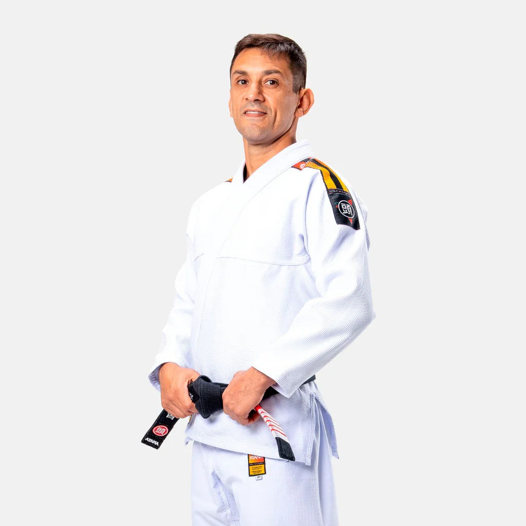 Atama Kimono/Gi Męskie BJJ Ultra Light Sunset Białe