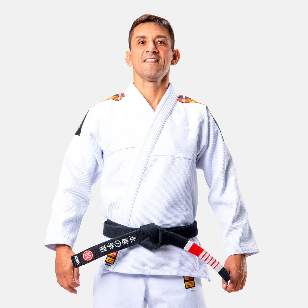 Atama Kimono/Gi Męskie BJJ Ultra Light Sunset Białe