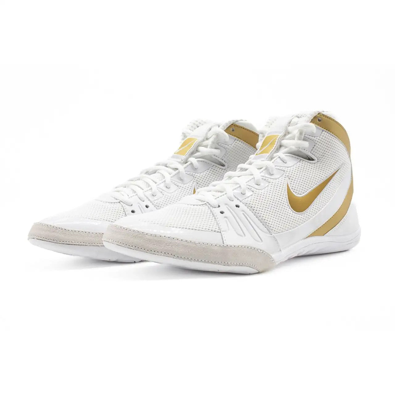 Nike Buty Zapaśnicze Freek Białe/Złote