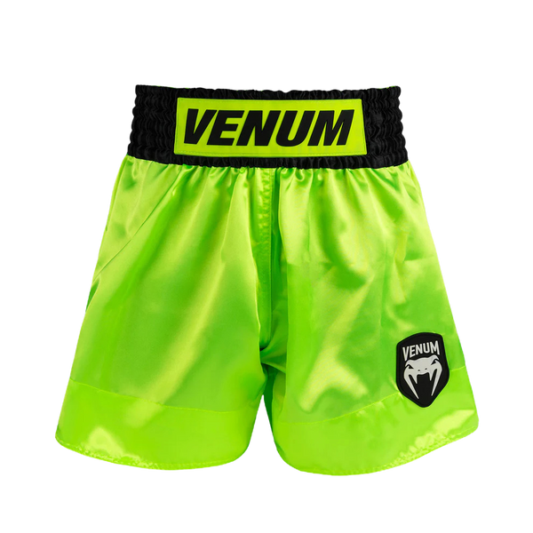 Venum Spodenki Muay Thai Classic Evo Neon Żółte/Czarne