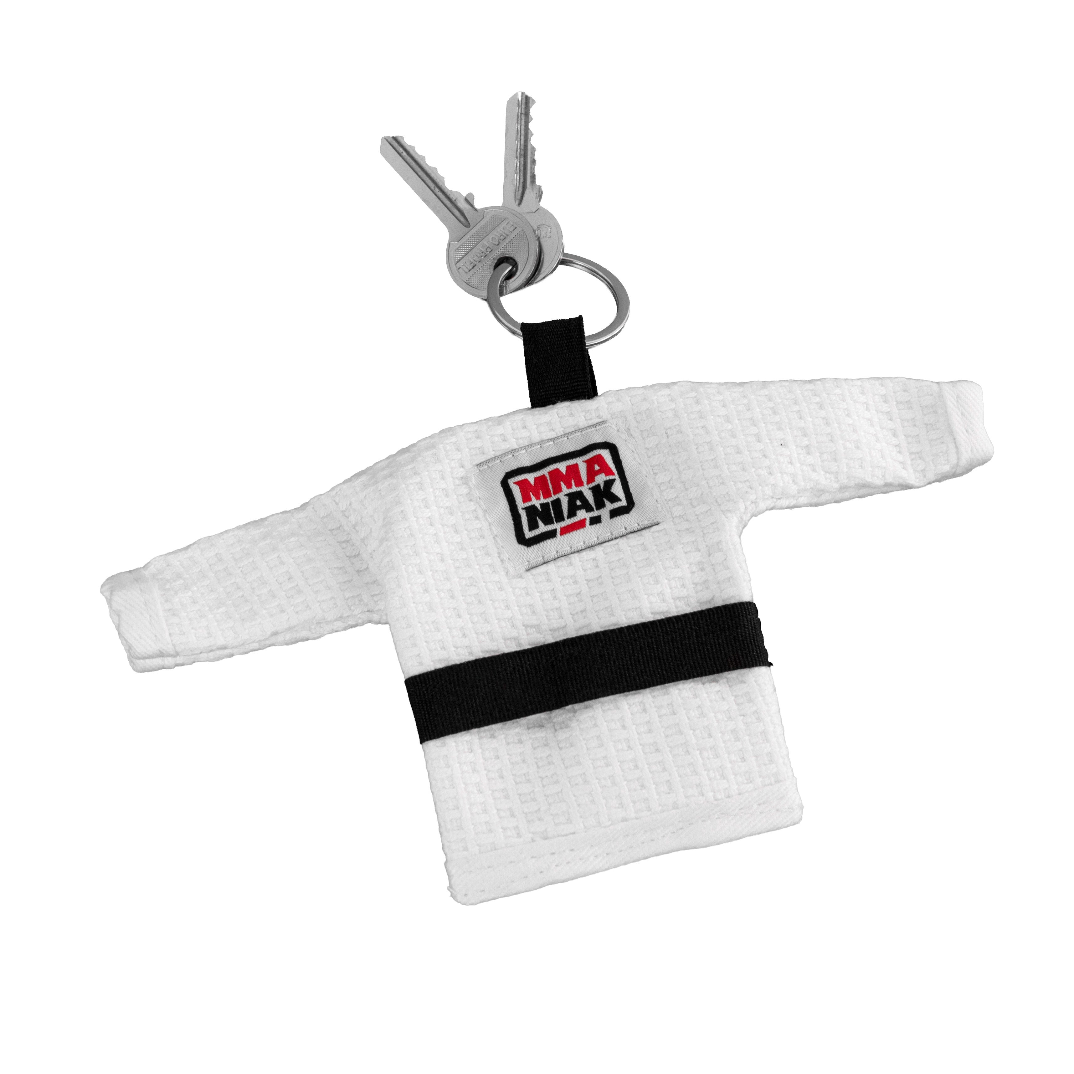 MMAniak Breloczek Mini Kimono/GI Biały