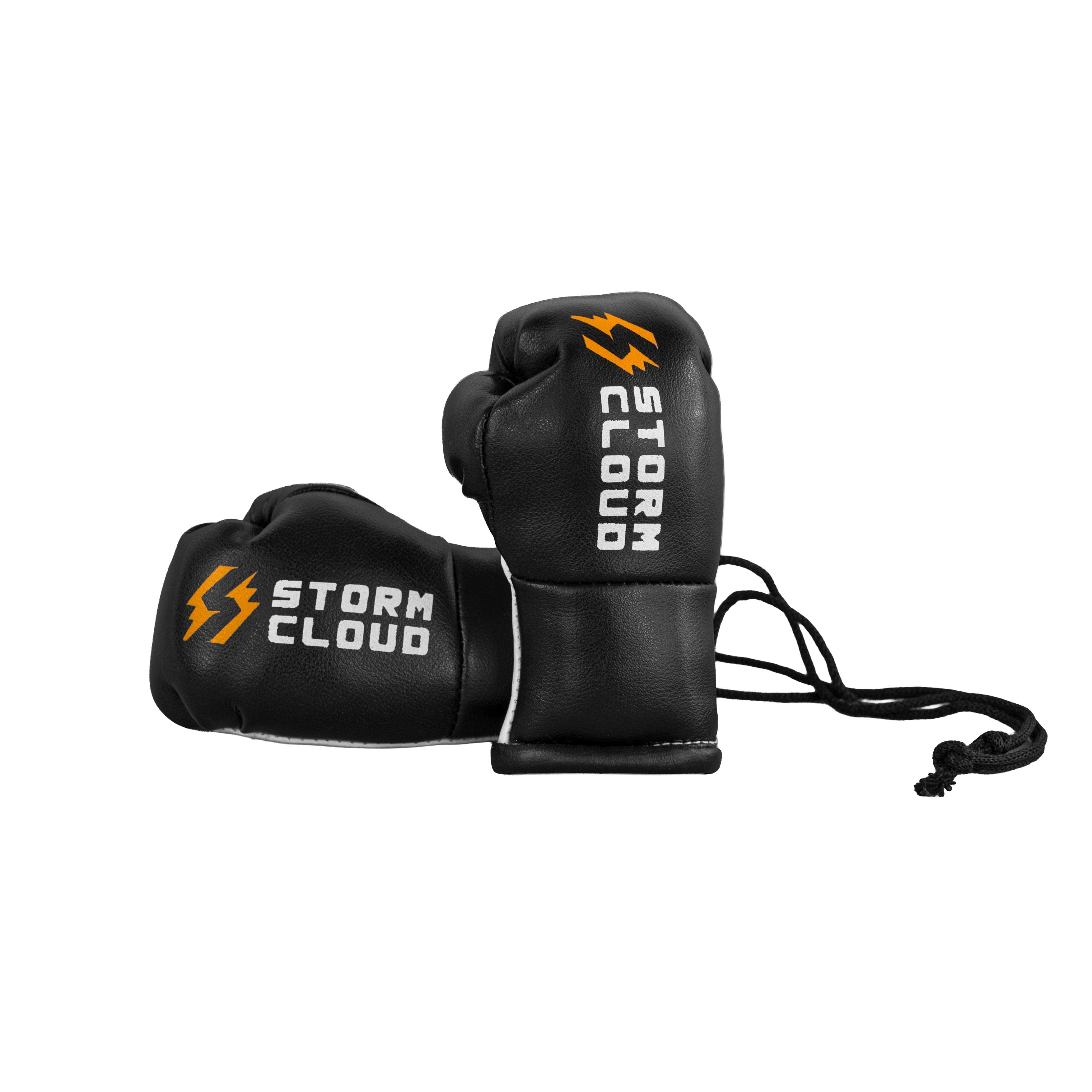 StormCloud Zawieszka na lusterko do samochodu Rękawice Bokserskie Czarna
