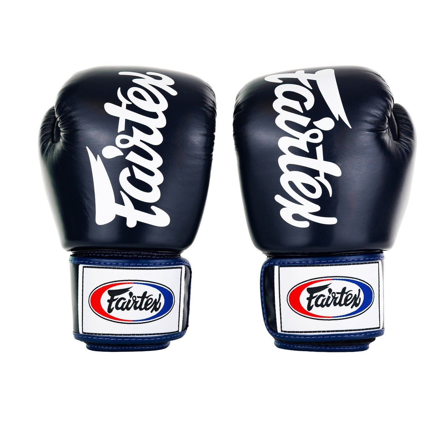 Fairtex Rękawice Bokserskie ze skóry naturalnej BGV19 Granatowe
