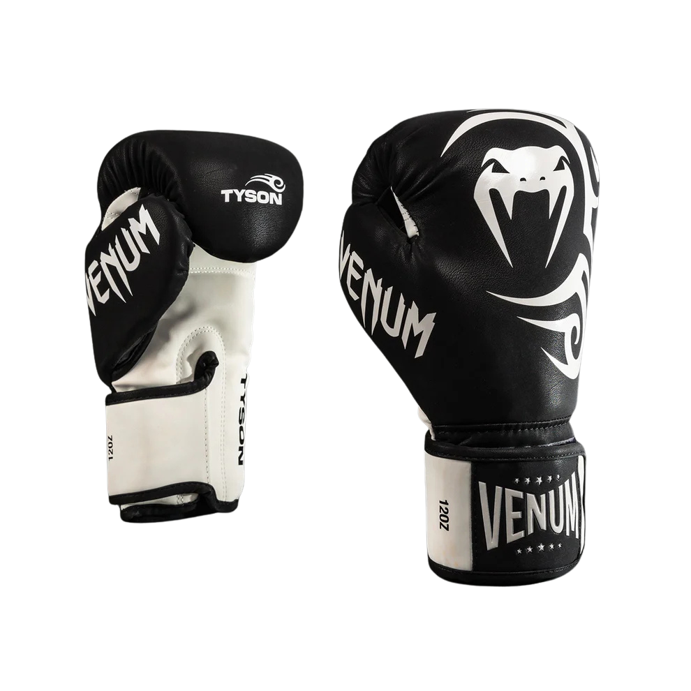 Venum Rękawice Bokserskie Mike Tyson Replica Czarne/Białe