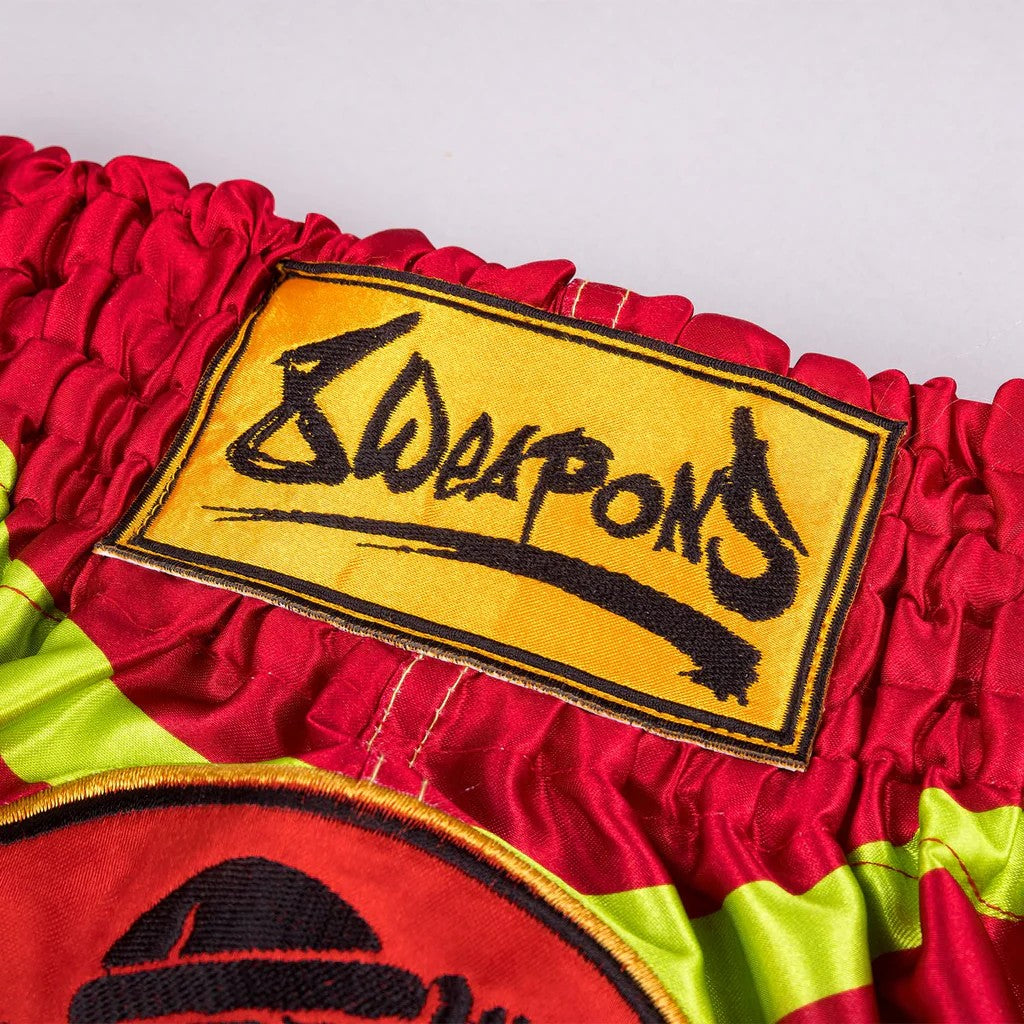 8 Weapons Spodenki Muay Thai Jurassic