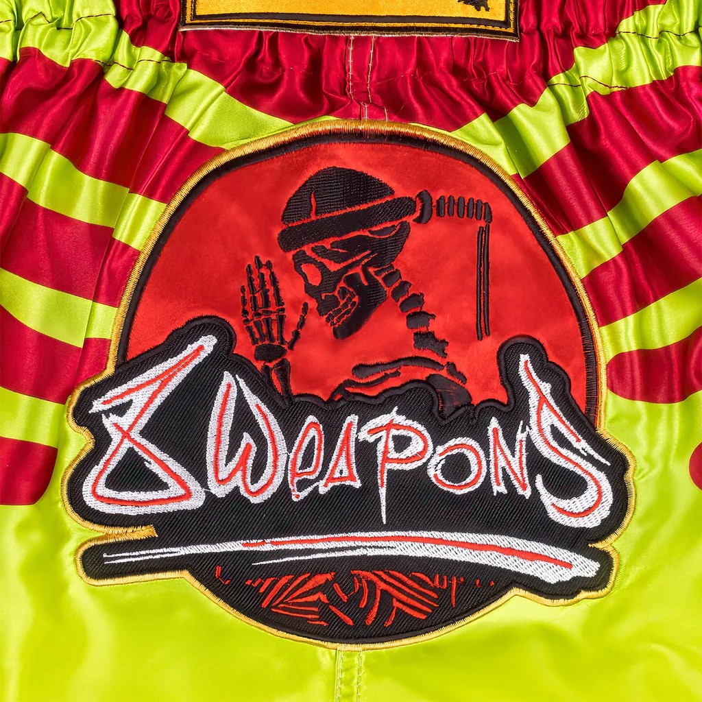 8 Weapons Spodenki Muay Thai Jurassic