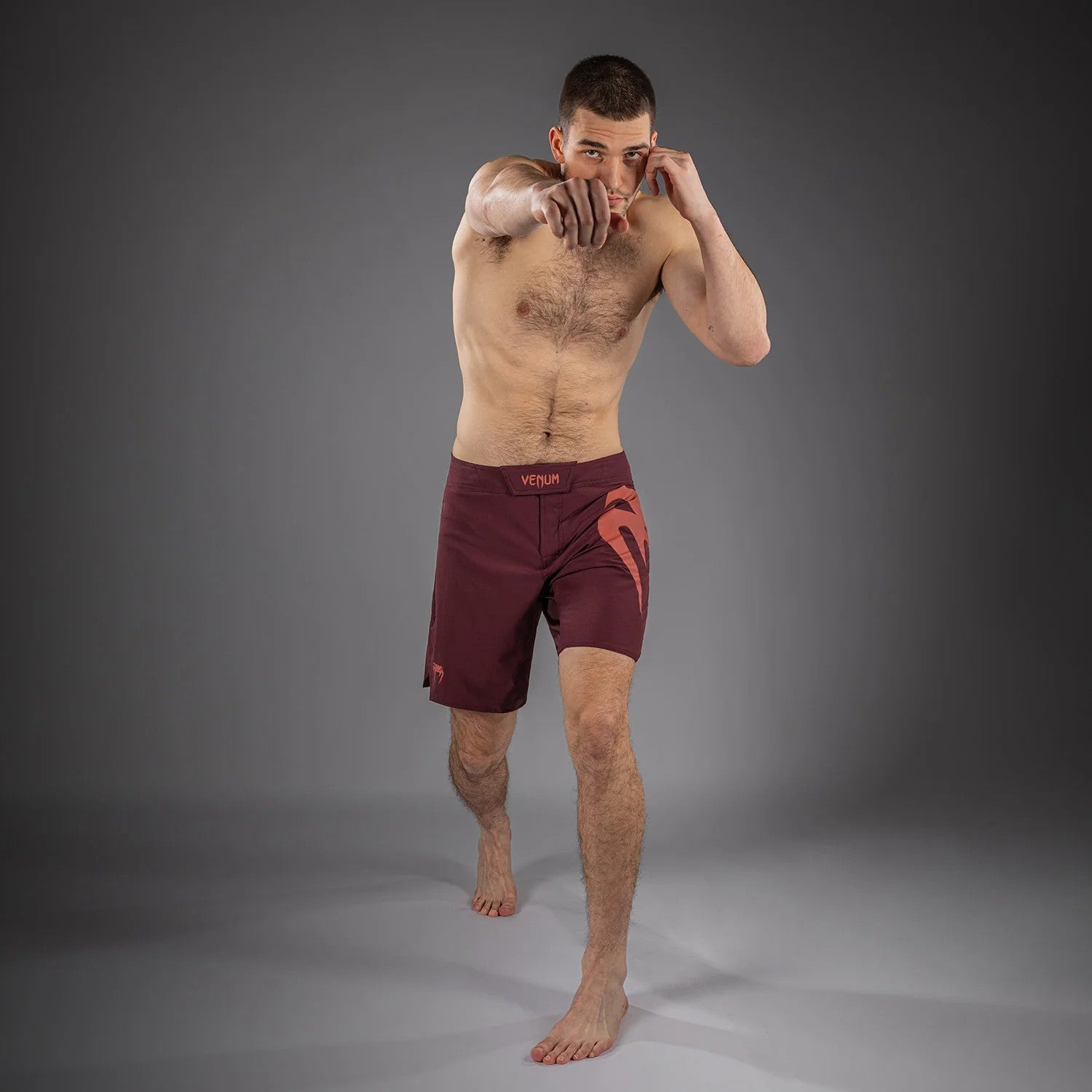 Venum Spodenki do MMA Light 5.0 Bordowe