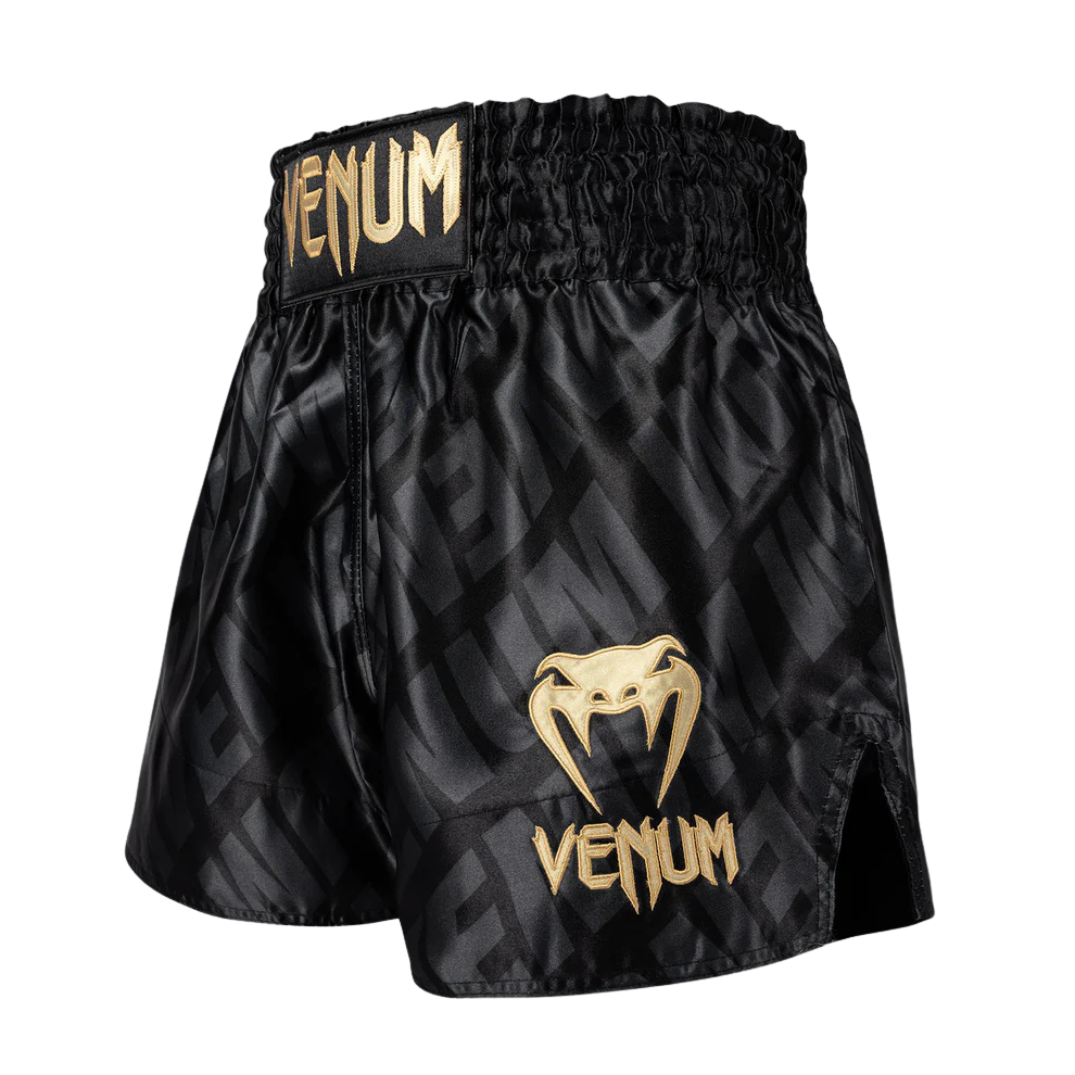 Venum Spodenki Muay Thai Contender XT Czarne/Złote