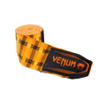Venum Bandaże bokserskie Tartan Pomarańczowe 4m