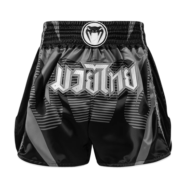 Venum Spodenki Muay Thai Adrenaline Czarne/Srebrne