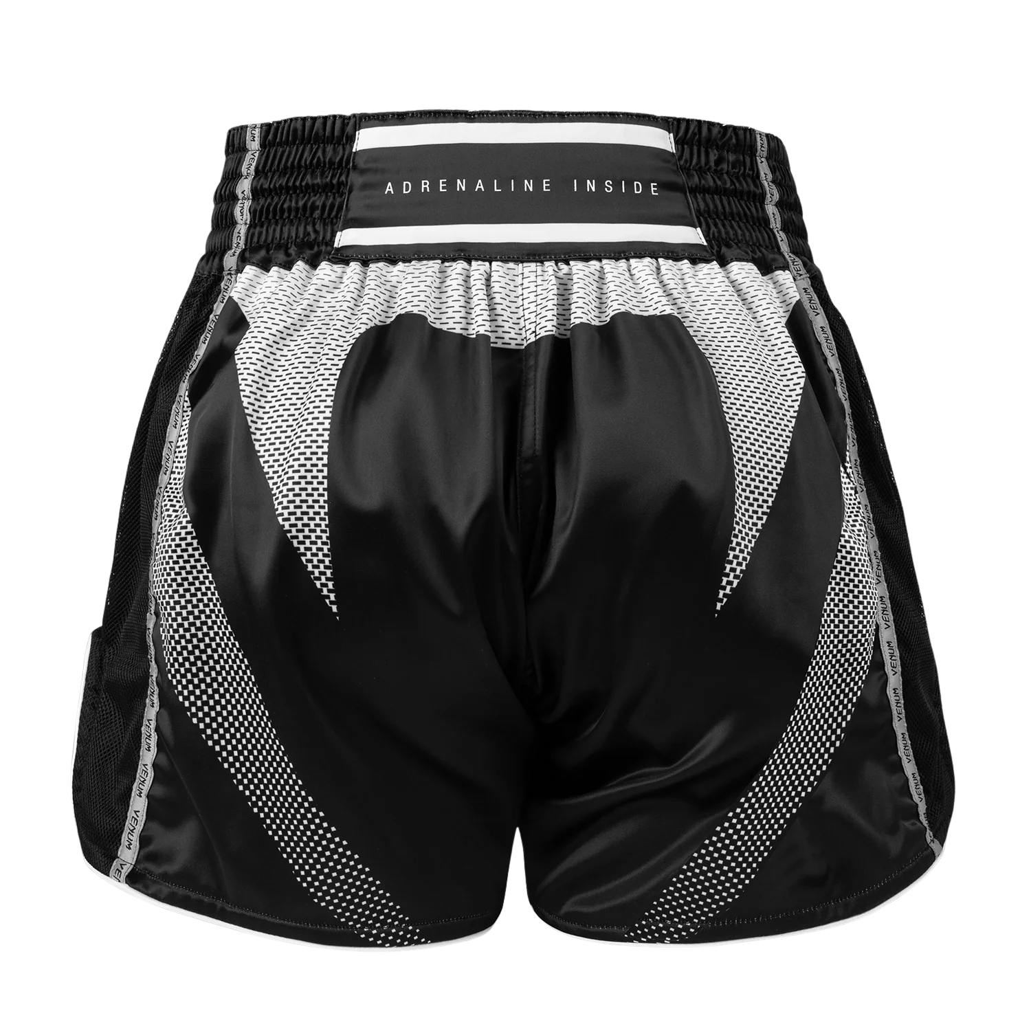 Venum Spodenki Muay Thai Adrenaline Czarne/Srebrne
