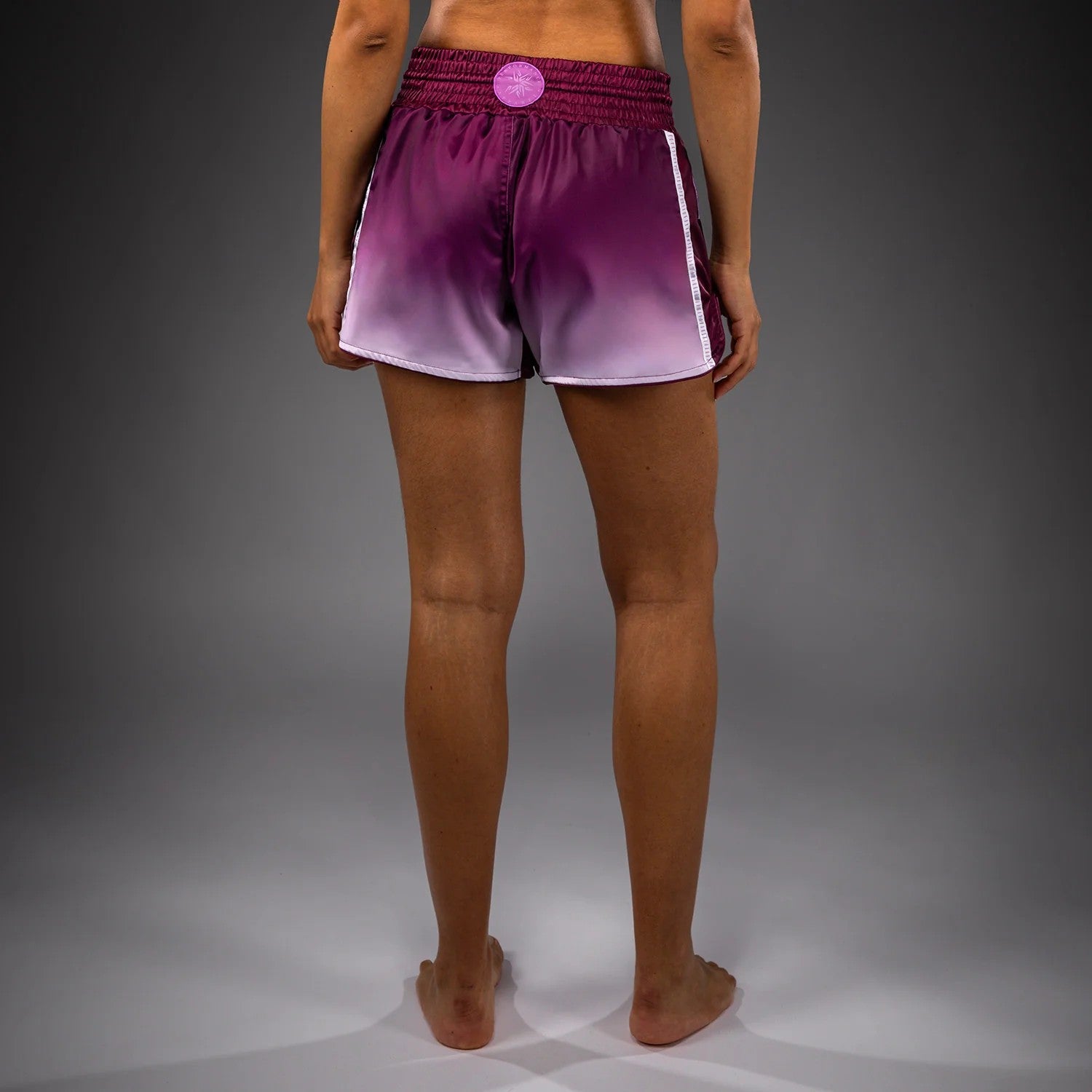 Venum Spodenki Muay Thai Iris Śliwkowe/Białe