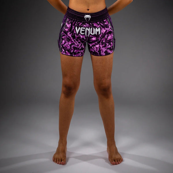 Venum Spodenki Muay Thai Iris Śliwkowe/Różowe