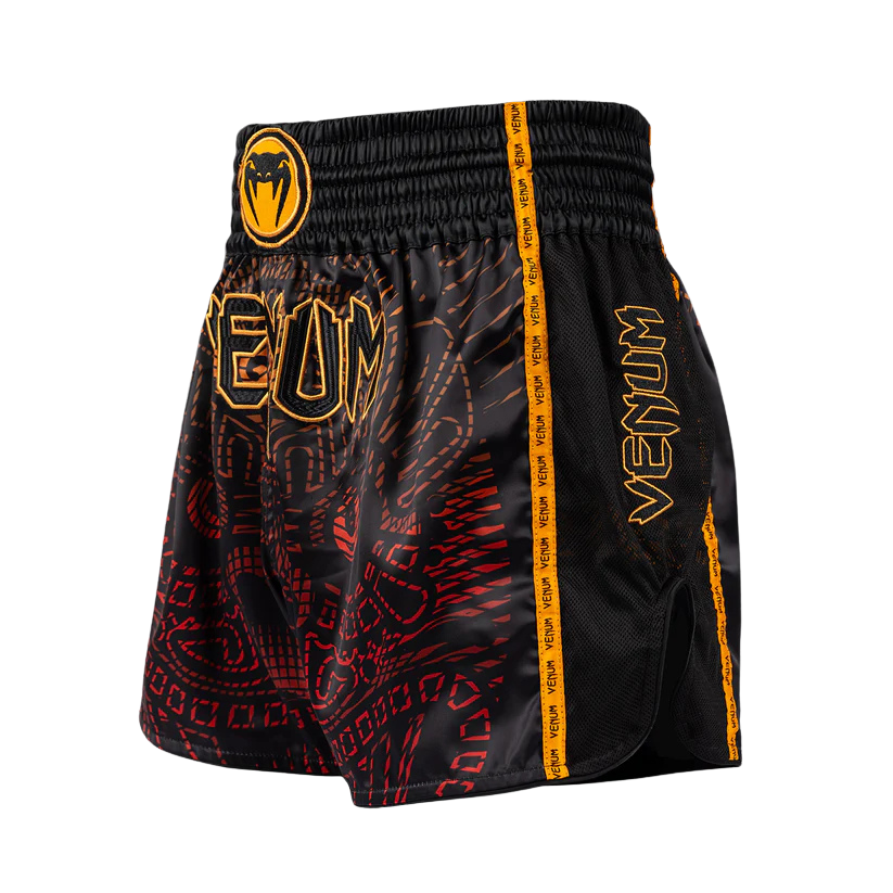 Venum Spodenki Muay Thai Quetzal Fury Czarne/Czerwone
