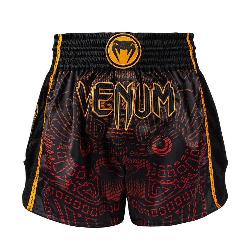 Venum Spodenki Muay Thai Quetzal Fury Czarne/Czerwone