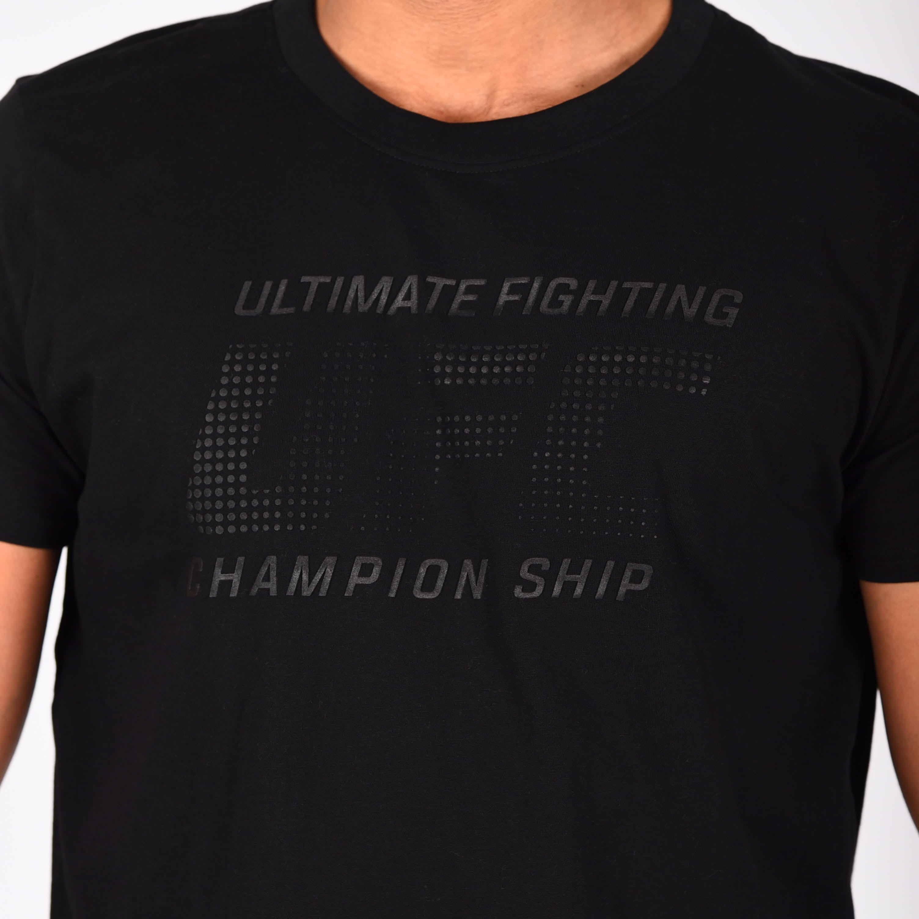 UFC Koszulka Logo 3D Czarna