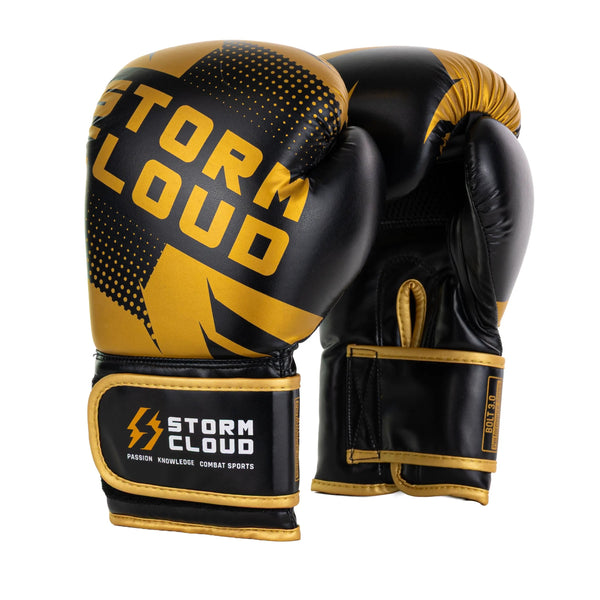 StormCloud Rękawice Bokserskie Bolt 3.0 Czarne/Złote