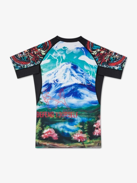 MANTO Rashguard Męski Krótki Rękaw IVO