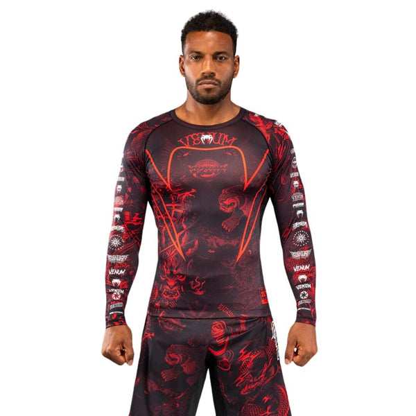Venum Rashguard Długi Rękaw 20th Anniversary Czarny/Czerwony