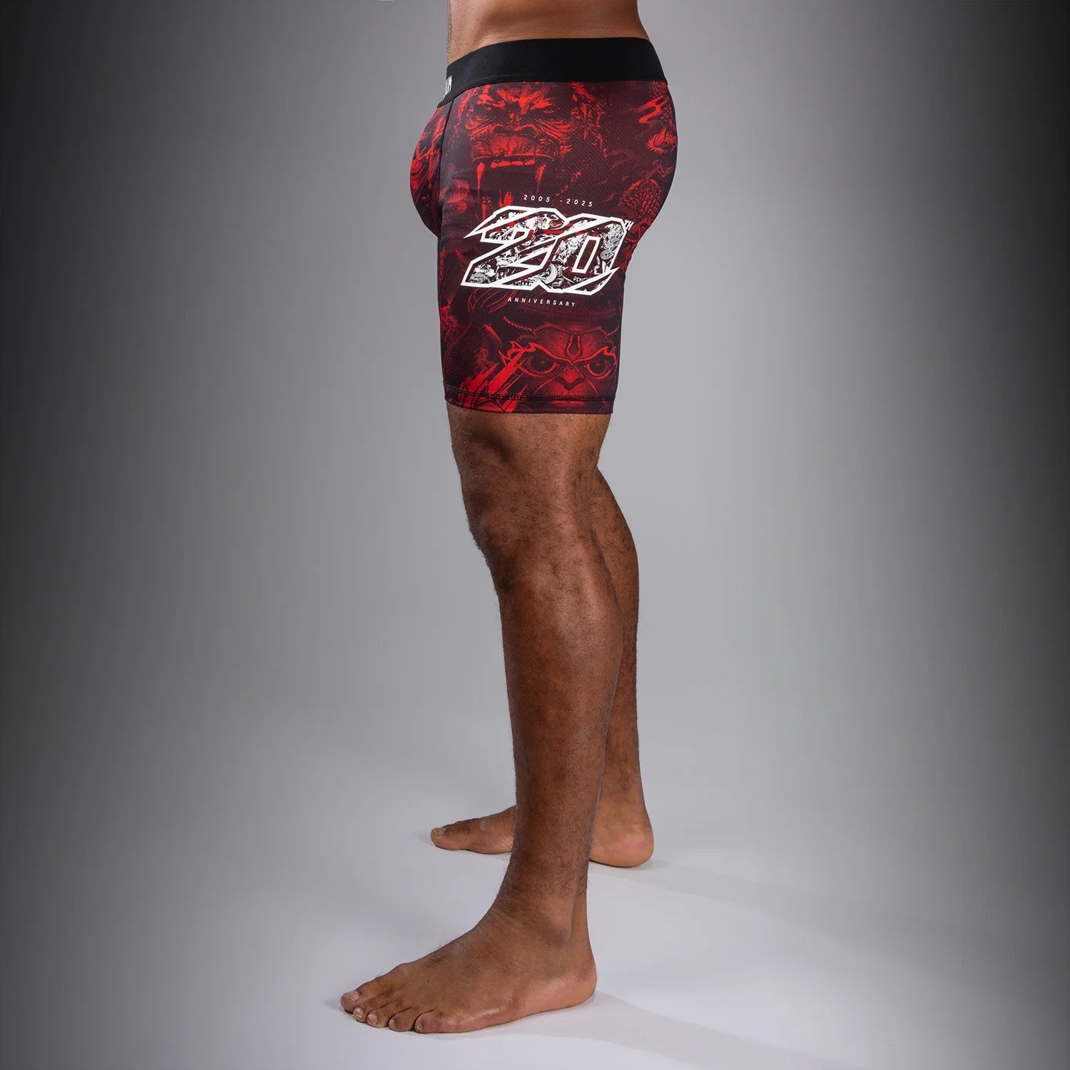 Venum Spodenki Vale Tudo 20th Anniversary Czarne/Czerwone