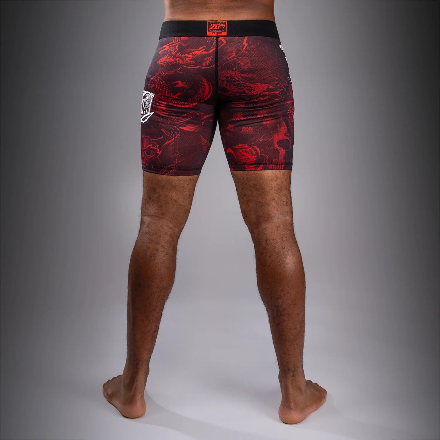 Venum Spodenki Vale Tudo 20th Anniversary Czarne/Czerwone