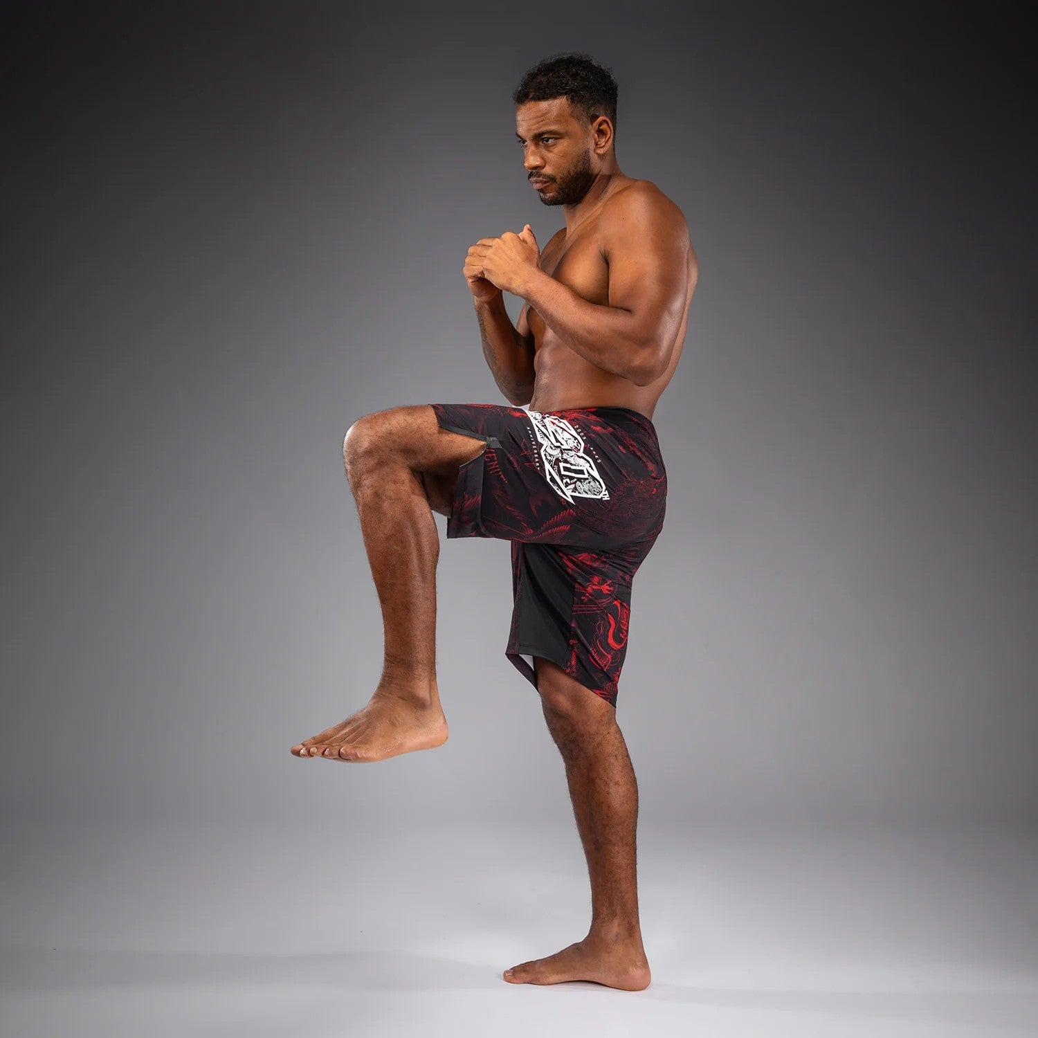 Venum Spodenki do MMA 20th Anniversary Czarne/Czerwone