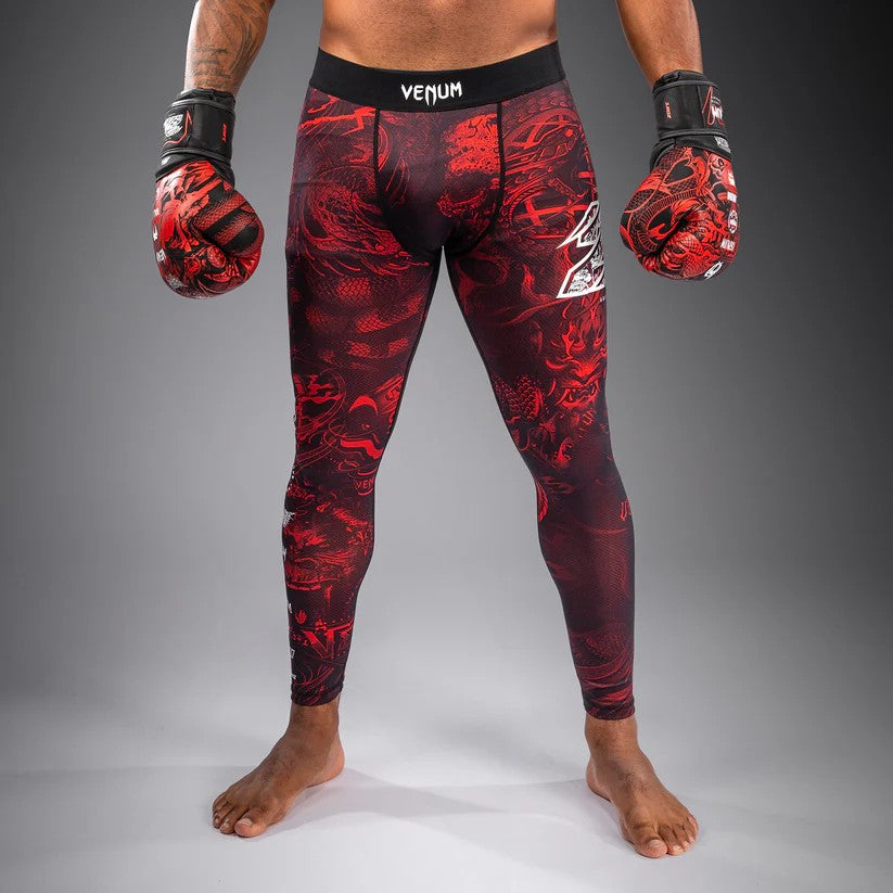Venum Legginsy 20th Anniversary Czarne/Czerwone