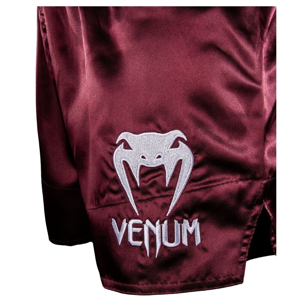 Venum Spodenki Muay Thai Classic Burgundowe