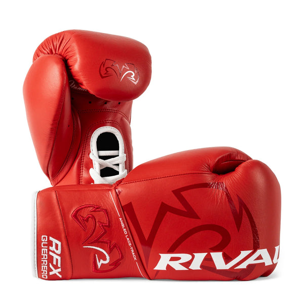 Rival Rękawice Bokserskie ze skóry naturalnej RFX-Guerrero Pro Fight HDE-F Czerwone