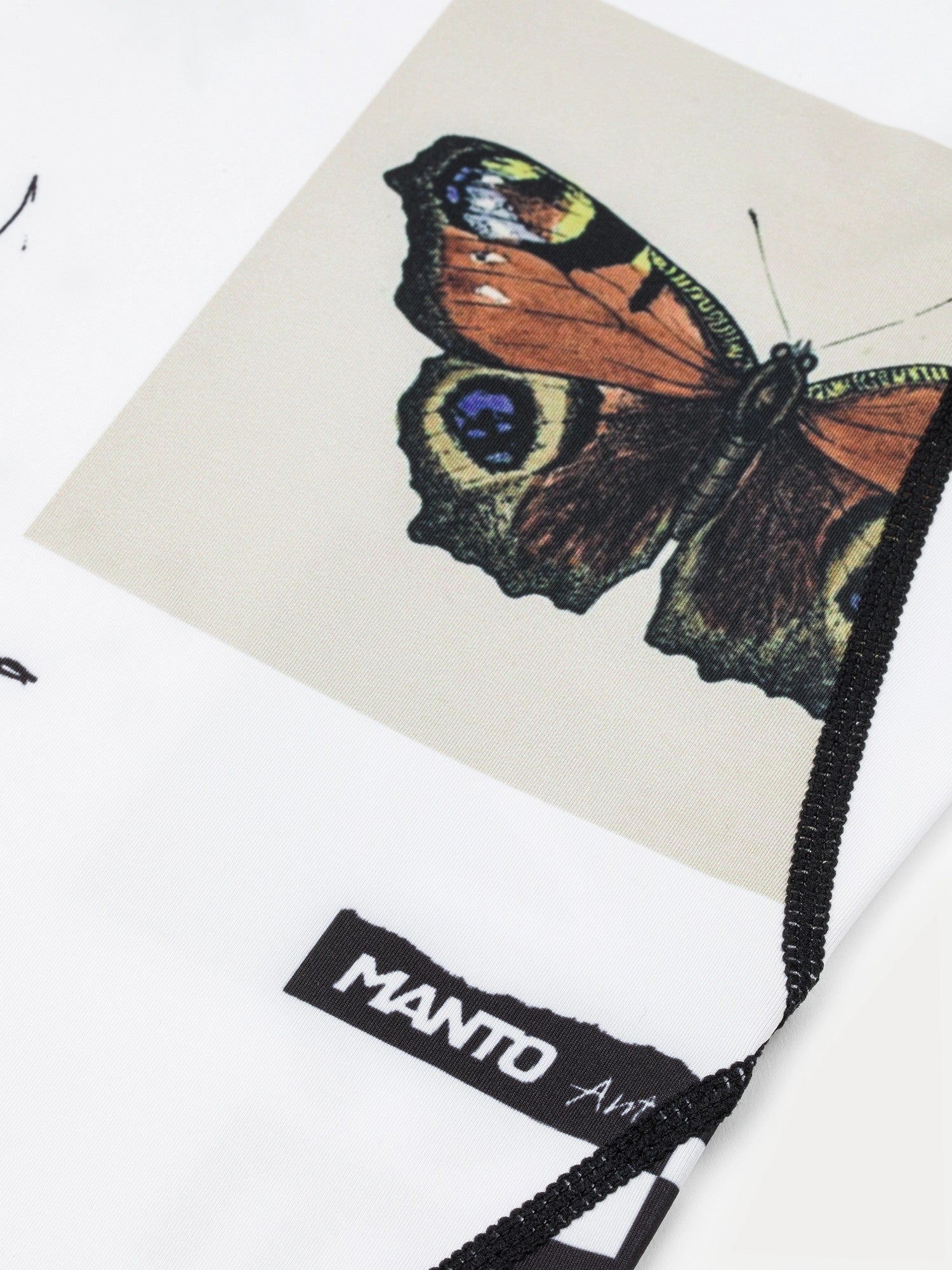 MANTO Rashguard Krótki Rękaw OVERCOME Biały