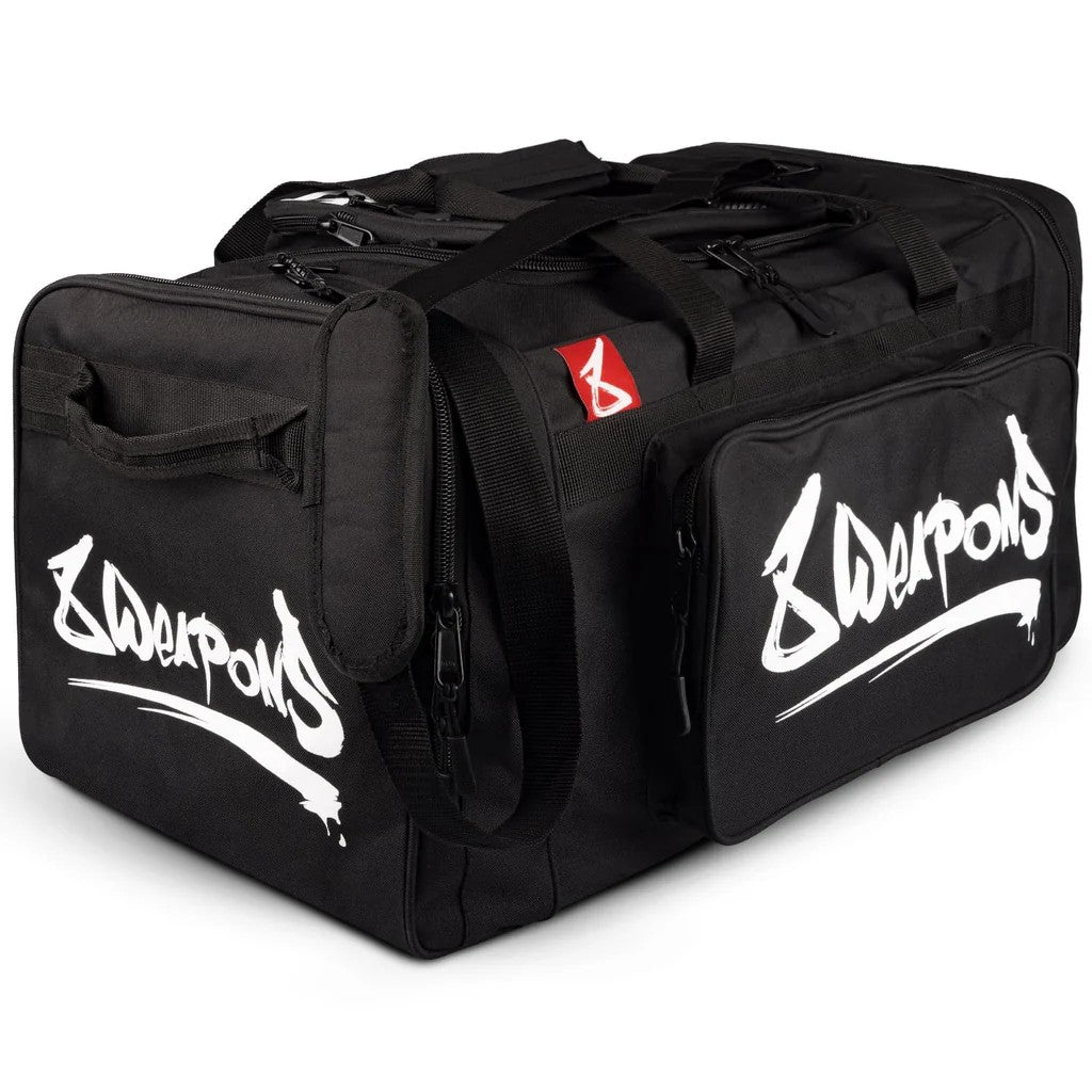 8 Weapons Torba Sportowa BIG 8 Czarna/Biała 70L