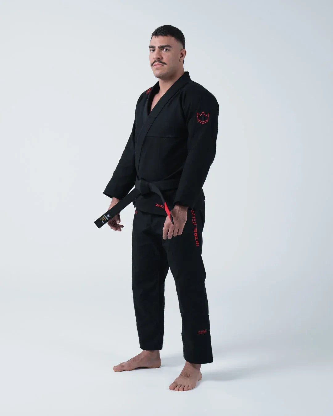 KiNGZ Kimono/Gi BJJ Męskie Ultralight 2.0 New Czarne