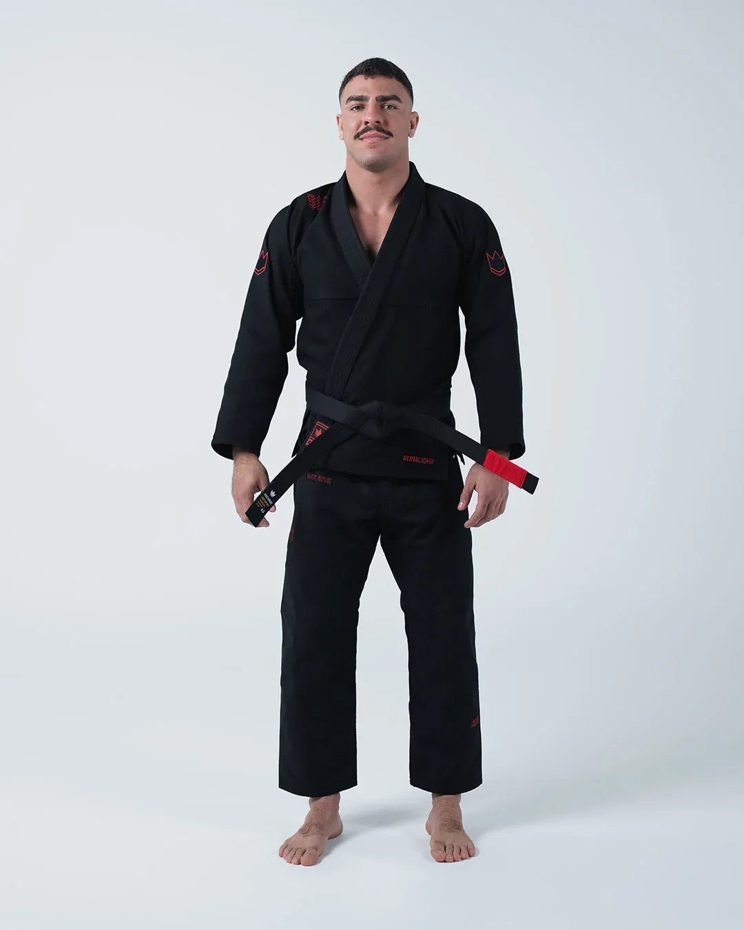 KiNGZ Kimono/Gi BJJ Męskie Ultralight 2.0 New Czarne