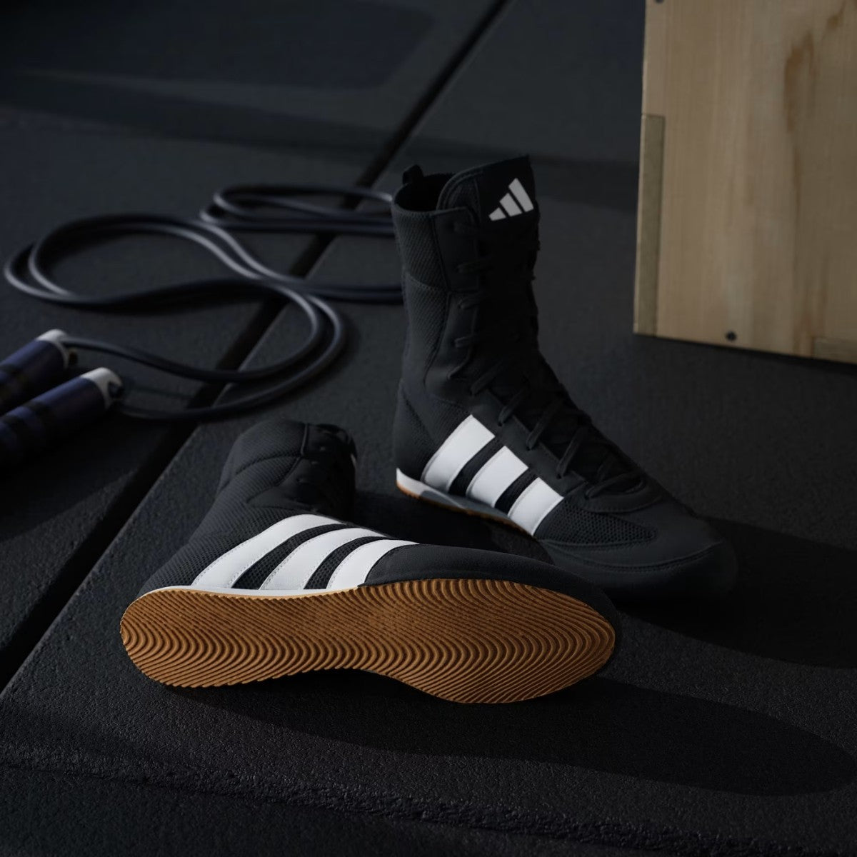 Adidas Buty Bokserskie Box Hog Classic Czarne