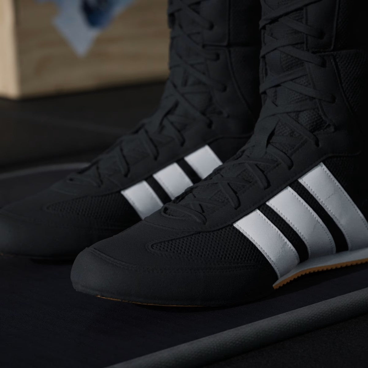 Adidas Buty Bokserskie Box Hog Classic Czarne