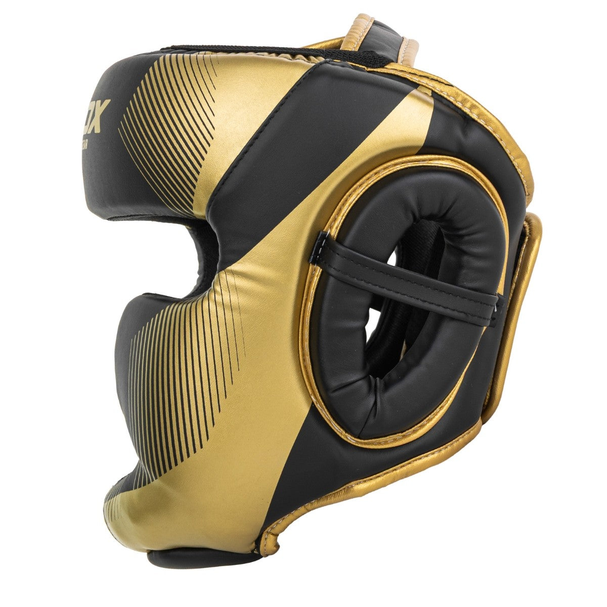 Knox Kask Bokserski Starter Czarny/Złoty